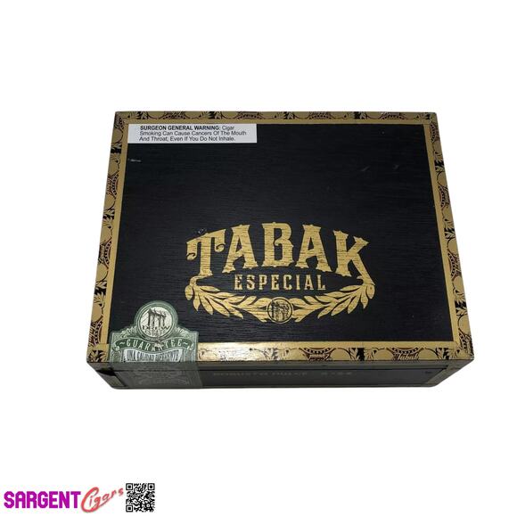 Tabak Especial Robusto Empty Wooden Cigar Box 9x7x3 - Picture 4 of 7